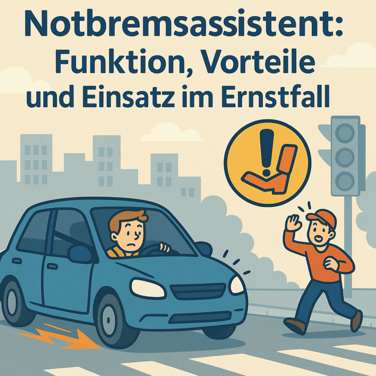 Notbremsassistent Funktion, Vorteile und Einsatz im Ernstfall