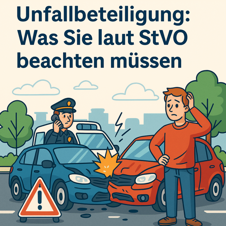 Unfallbeteiligung Was Sie laut StVO beachten müssen