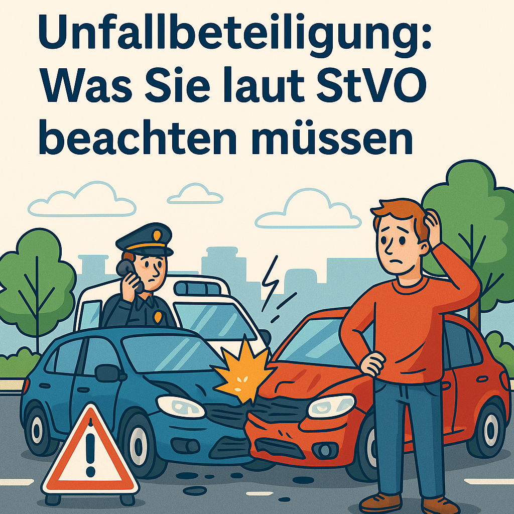 Unfallbeteiligung Was Sie laut StVO beachten müssen