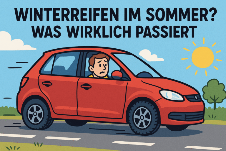 Winterreifen im Sommer? Was wirklich passiert